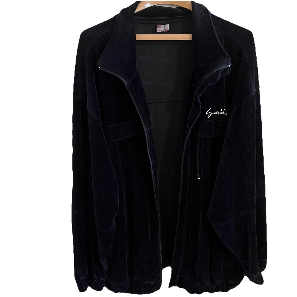 VTG Southpole Velour‎ Track Jacket Men's XXL Retro 90's Y2K Hip Hop Streetwear
